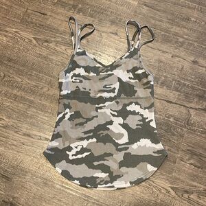 Chaser camo tank top, size small.